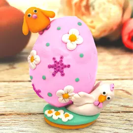 Набор для творчества. декор яиц полимерной глиной