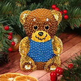 Набор для творчества. игрушка пайетками