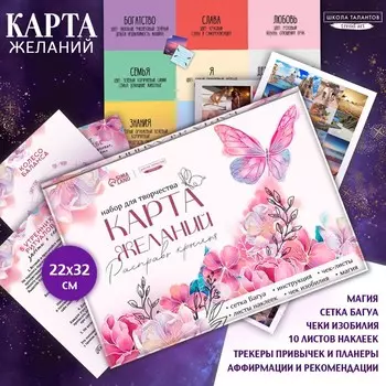 Карта желаний своими руками