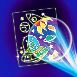 Набор для творчества. лунная фреска