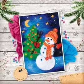 Живопись шерстью