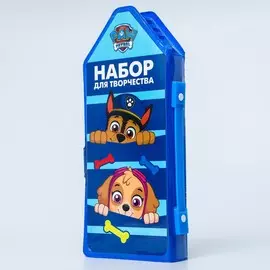 Набор для творчества paw patrol в форме карандаша, 47 предметов