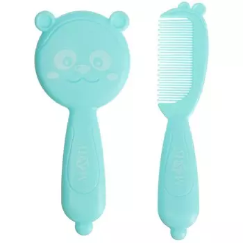 Расческа детская, массажная щетка для волос в наборе