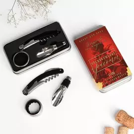 Набор штопор, пробка, каплеуловитель