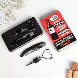 Набор штопор и пробка