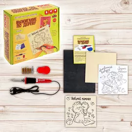 Набор для выжигания и росписи по дереву