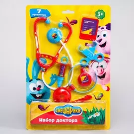 Набор доктора, смешарики, 7 предметов