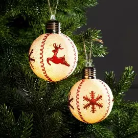 Набор елочных шаров