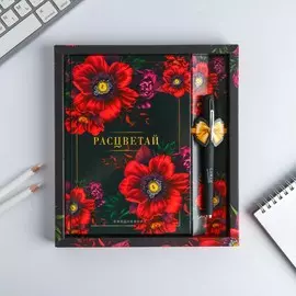 Набор ежедневник 80 л и ручка