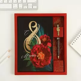 Набор ежедневник 80 л и ручка