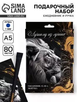 Подарочный набор, ежедневник и эко ручка