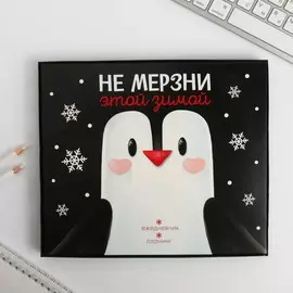 Набор ежедневник а5, 80 листов и планинг мини 50 листов