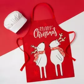 Набор фартук шапка