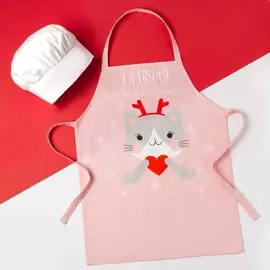 Набор фартук шапка