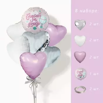 Набор фольгированных шаров