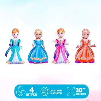 Воздушные шары фольгированные, набор