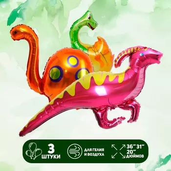 Воздушные шары фольгированные, набор