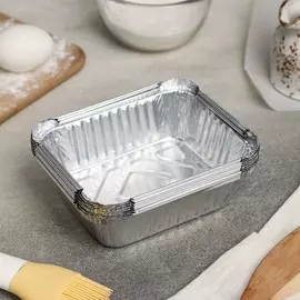 Набор форм для выпечки из фольги доляна, 440 мл, 1512 см, 8 шт