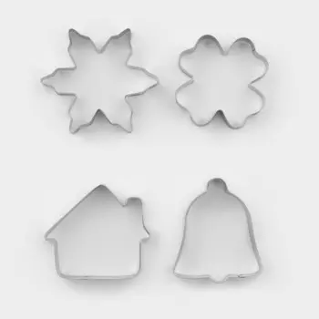 Набор форм для вырезания печенья доляна