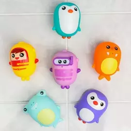 Набор резиновых игрушек для ванны