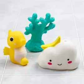Набор резиновых игрушек для игры в ванной