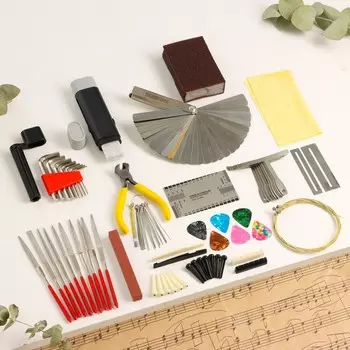 Набор инструментов и аксессуаров для ремонта гитары music life