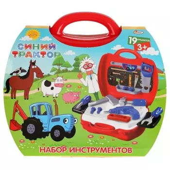 Набор инструментов Синий ТРАКТОР, ИГРАЕМ ВМЕСТЕ B1697426-R