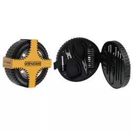 Набор инструментов тундра, подарочный пластиковый кейс