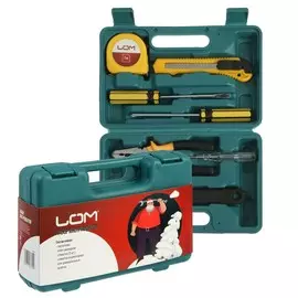 Набор инструментов в кейсе lom, подарочная упаковка, 7 предметов
