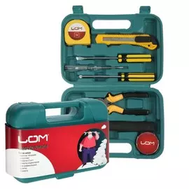 Набор инструментов в кейсе lom, подарочная упаковка, 8 предметов