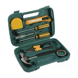 Набор инструментов в кейсе лом, универсальный, 8 предметов