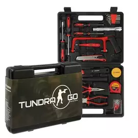 Набор инструментов в кейсе tundra, подарочная упаковка, 31 предмет