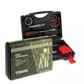 Набор инструментов в кейсе tundra, подарочная упаковка, универсальный, 7 предметов