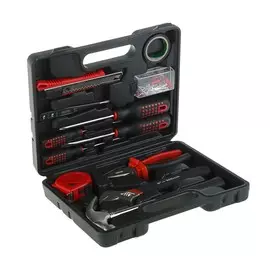 Набор инструментов в кейсе тундра, универсальный, 12 предметов