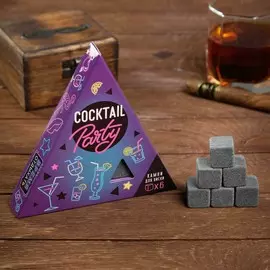 Камни для виски cocktail, 6 шт