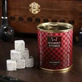 Камни для виски high quality, в консервной банке, 9 шт.