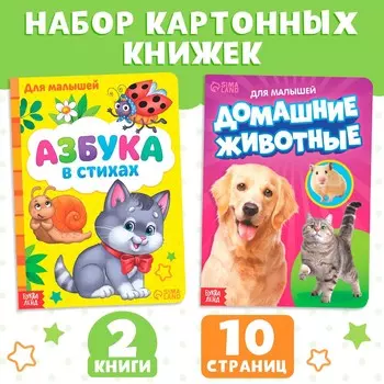 Книги картонные набор