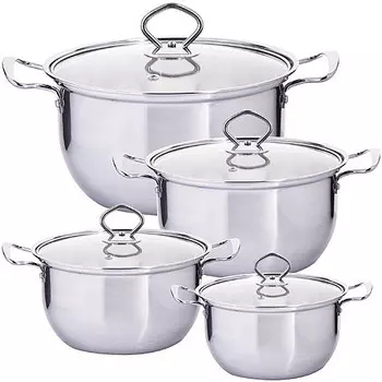 Набор кастрюль из нержавеющей