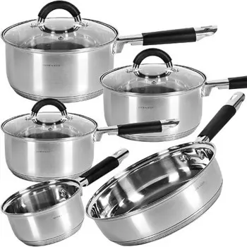 Набор кастрюль из нержавеющей
