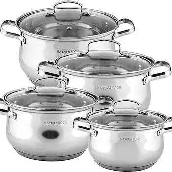 Набор кастрюль из нержавеющей