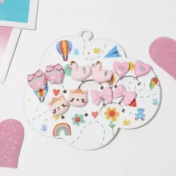 Набор клипс детских (5 пар)