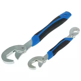 Набор ключей гаечных самозажимных тундра, 2к рукоятка, 9 - 32 мм, 2 шт.