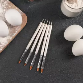 Набор кондитерских кисточек для декорирования