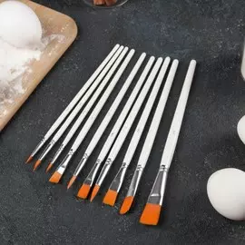 Набор кондитерских кисточек для декорирования доляна