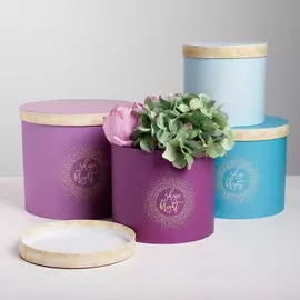 Набор коробок 4 в 1 shine bright, 14 х 14 х 13 - 20 х 20 х 17,5 см