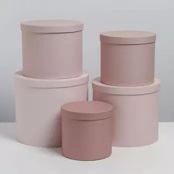 Набор коробок 5 в 1, упаковка подарочная,