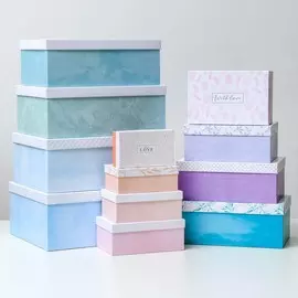 Набор коробок подарочных 12 в 1