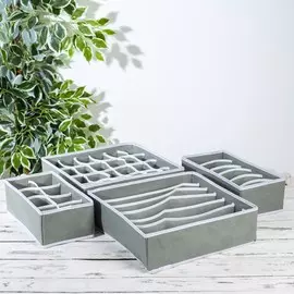 Органайзеры для хранения белья доляна