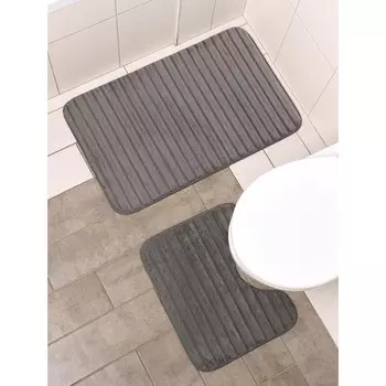 Набор ковриков для ванной и туалета savanna