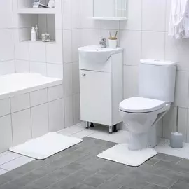 Набор ковриков для ванной и туалета доляна